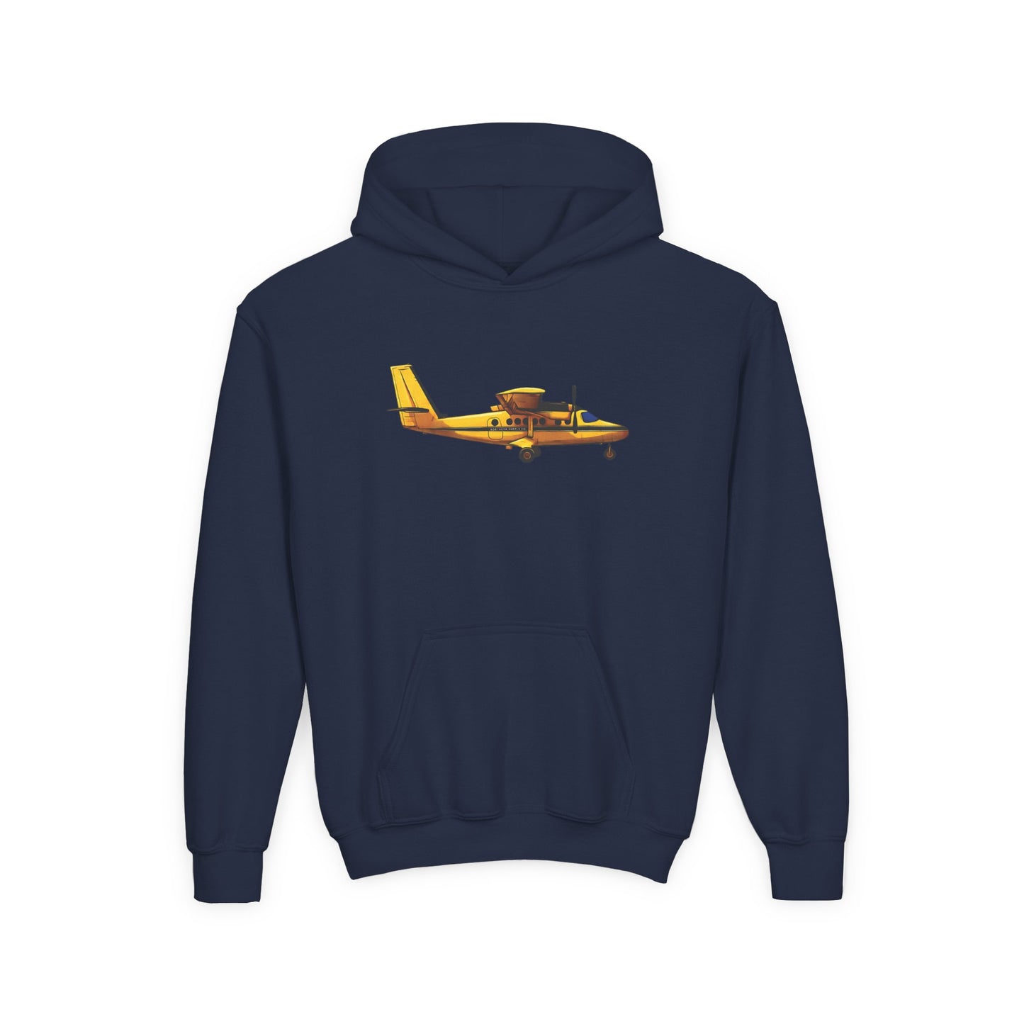 Yellow Twin Otter Youth Hoodie