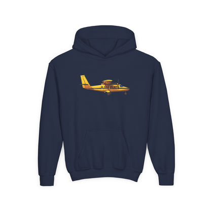 Yellow Twin Otter Youth Hoodie