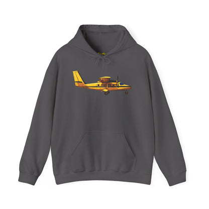 Yellow Twin Otter Heavy Hoodie