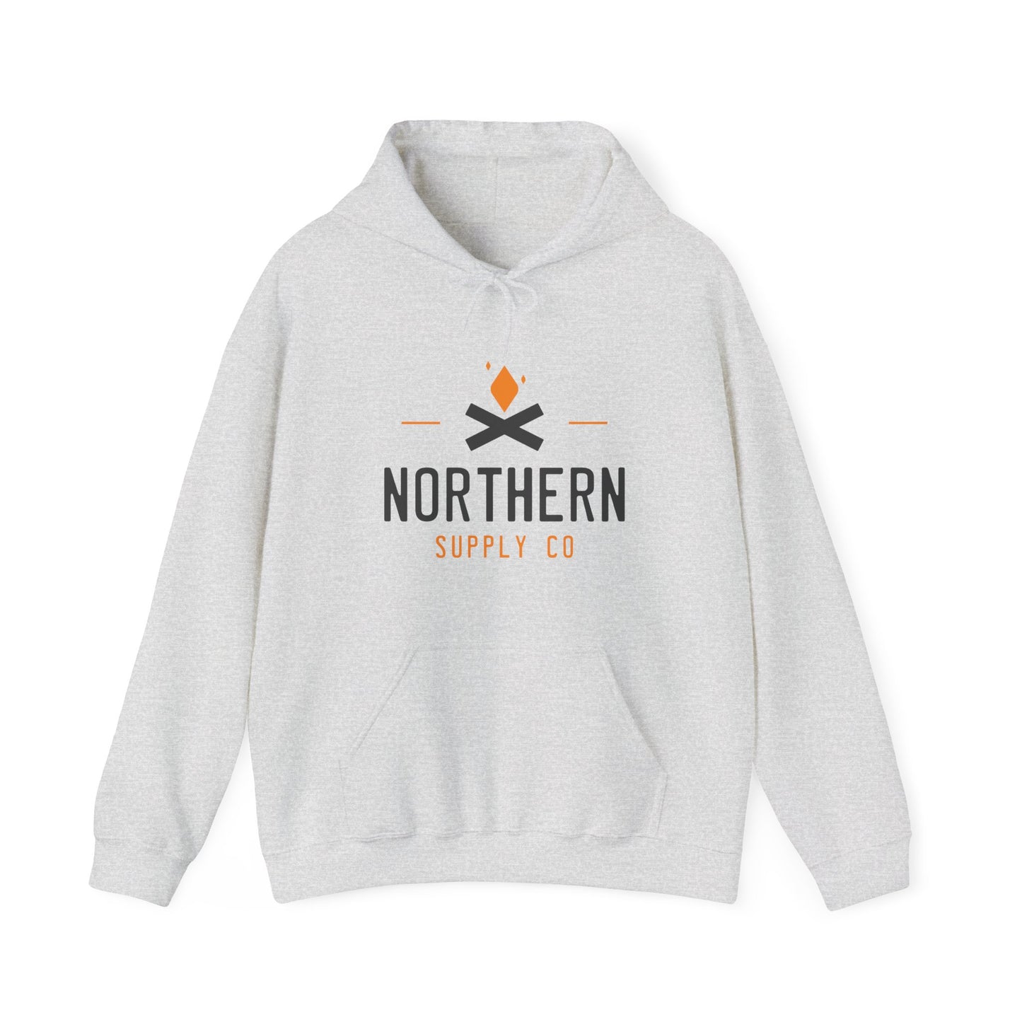 Campfire hoodie in grey – Northern Supply Co.
