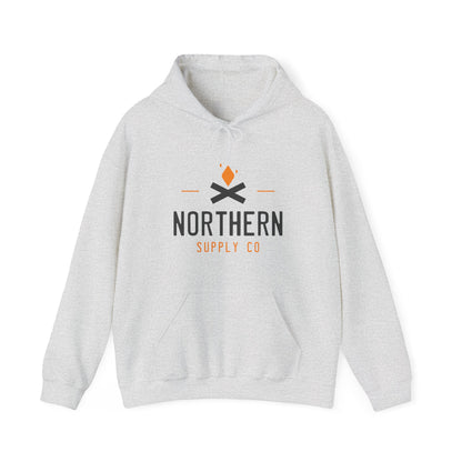 Campfire hoodie in grey – Northern Supply Co.