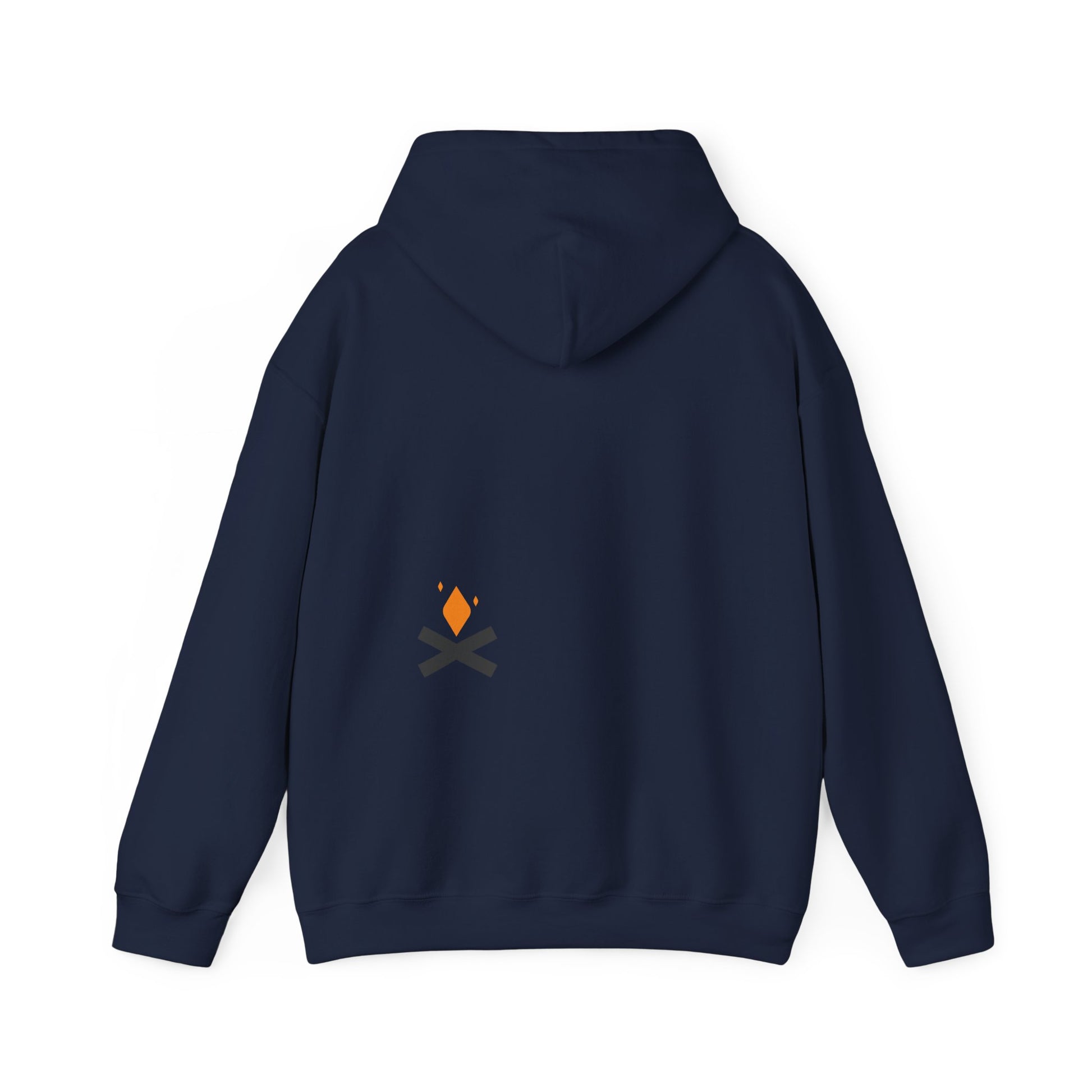 Back of Diamond Life hoodie in navy – Northern Supply Co.
