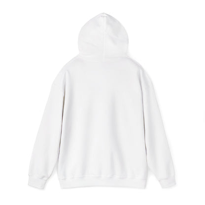 Back of Stoic Raven small logo hoodie in white – Northern Supply Co.