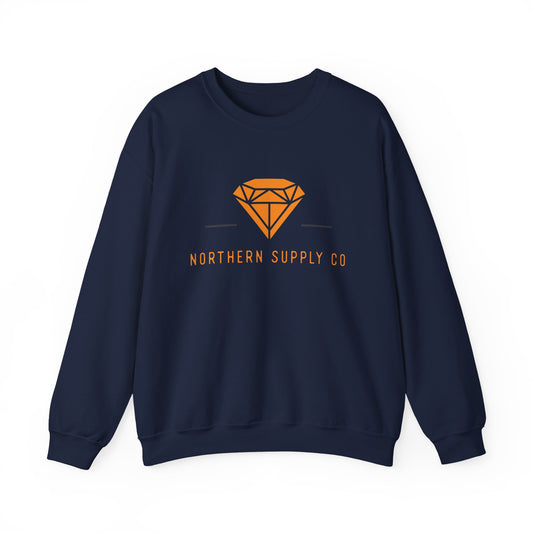 Diamond Life crewneck sweatshirt in navy – Northern Supply Co.
