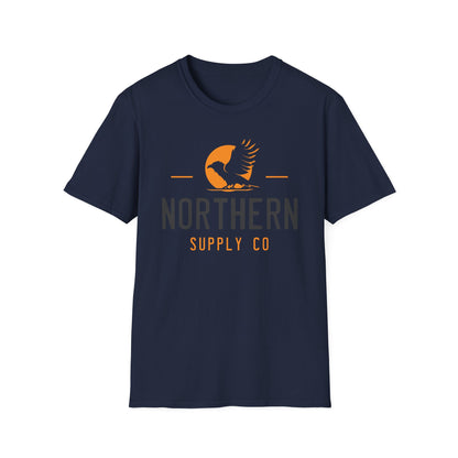 Raven Wings unisex T-shirt in navy – Printed in Canada – Northern Supply Co.