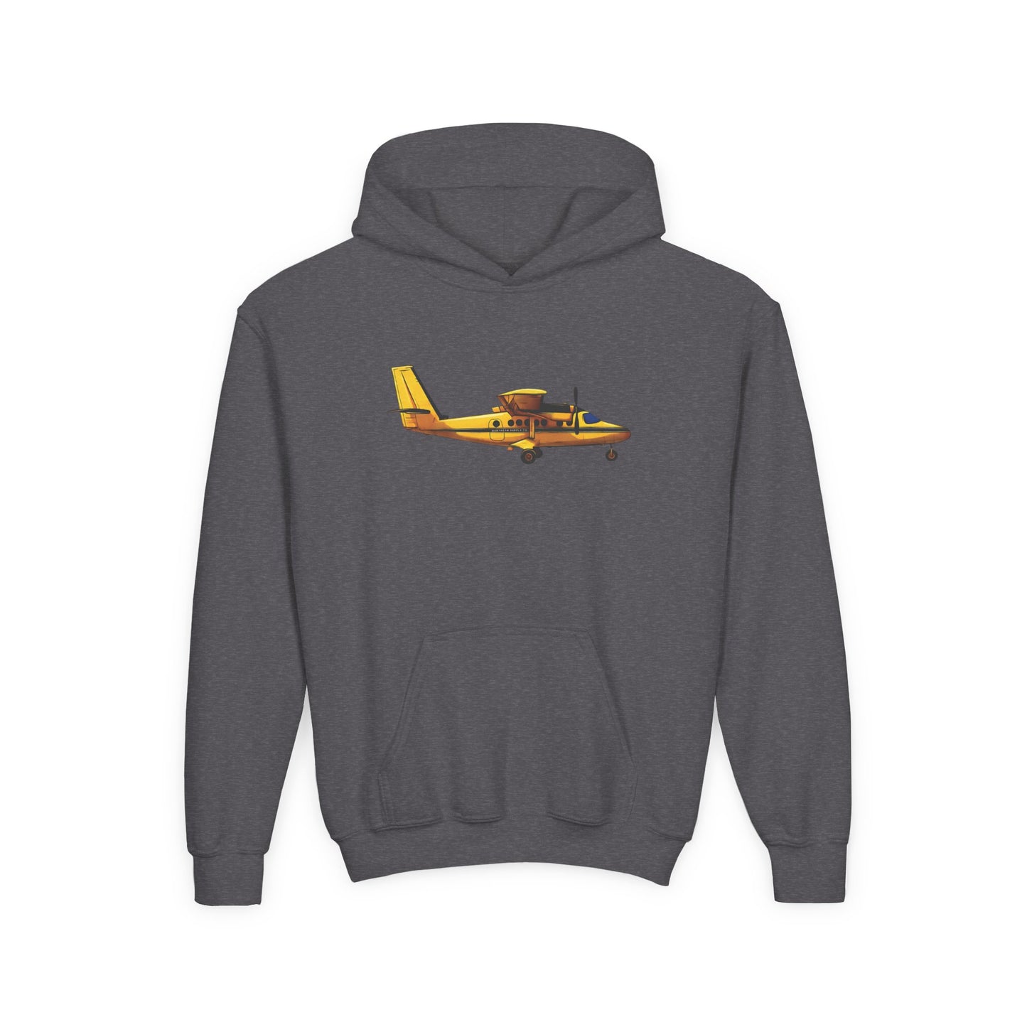 Yellow Twin Otter Youth Hoodie