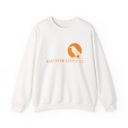 Stoic Small Raven crewneck sweatshirt in white – Northern Supply Co.