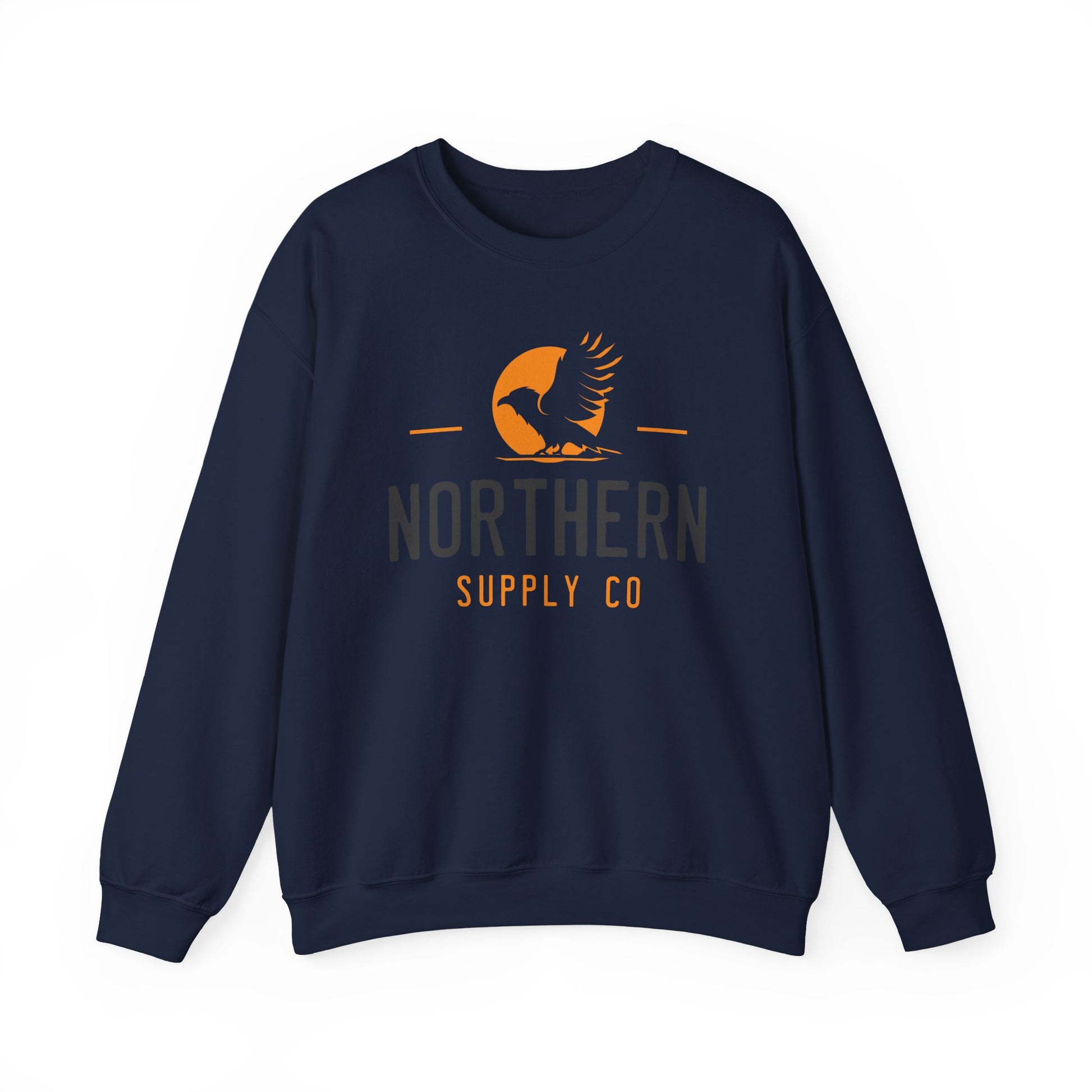 Raven Wings crewneck sweatshirt in navy– Northern Supply Co.