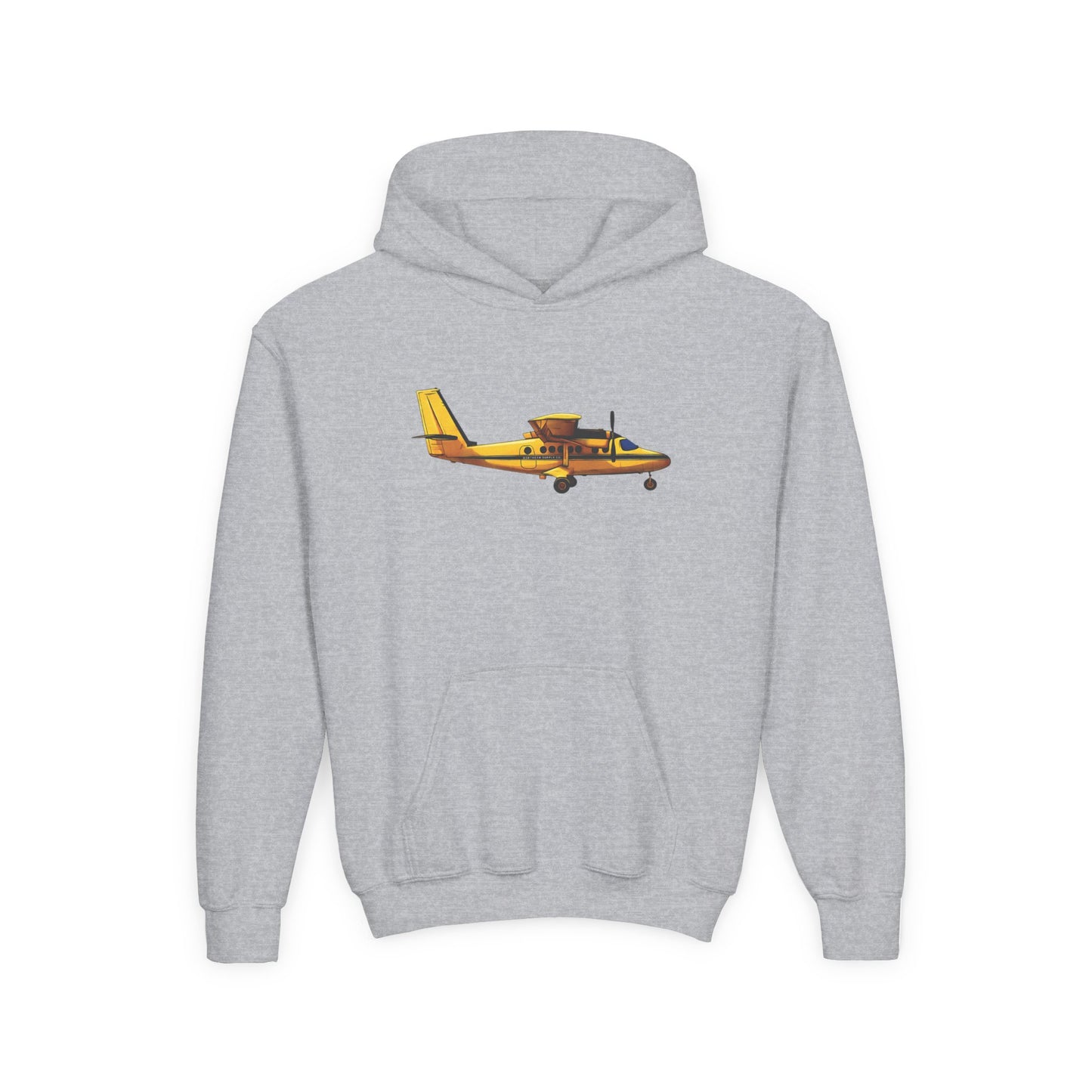 Yellow Twin Otter Youth Hoodie