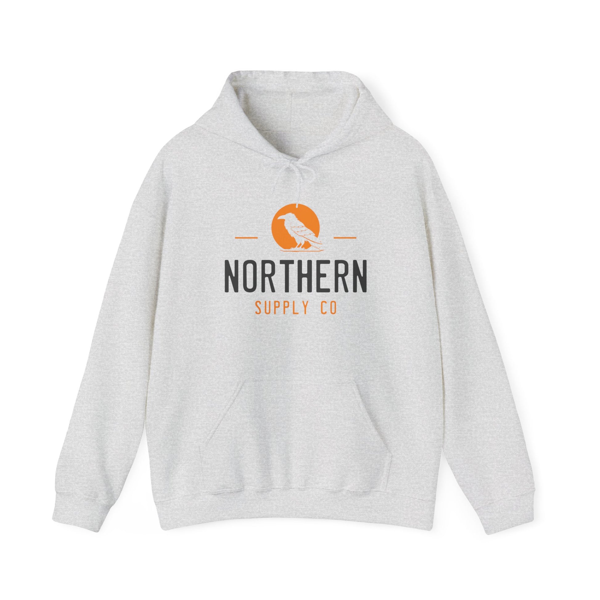 Stoic Raven hoodie in grey – Northern Supply Co.