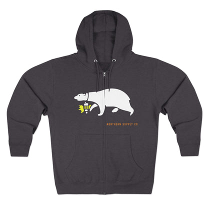 Rescue Bear Full Zip 2-Layer Hood