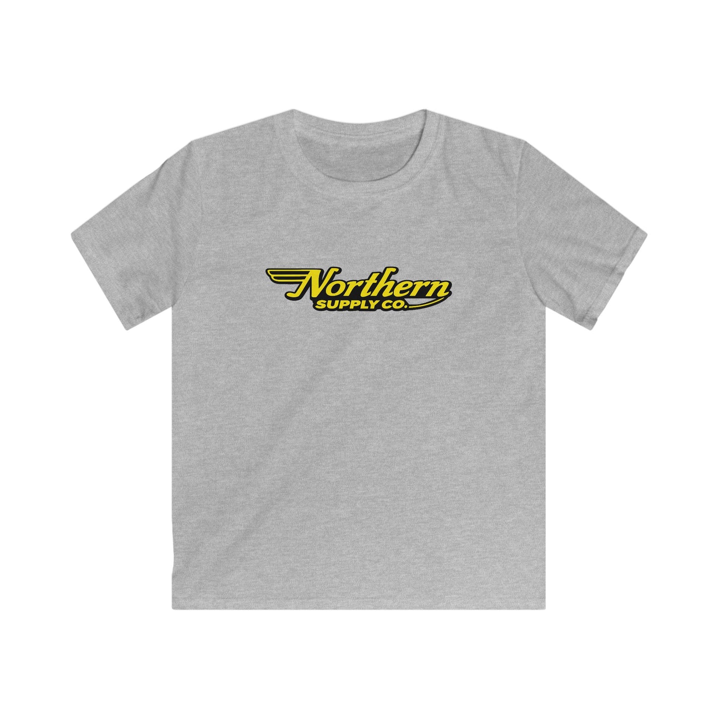 Yellow Northern Supply Co. Air Kids T-Shirt