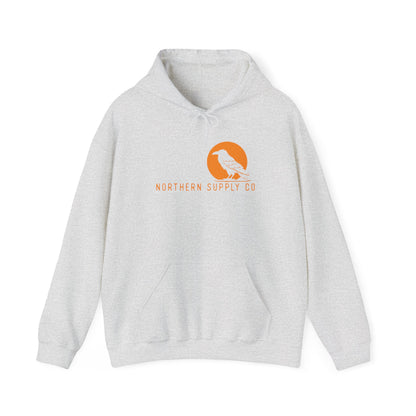 Stoic Raven small logo hoodie in grey – Northern Supply Co.
