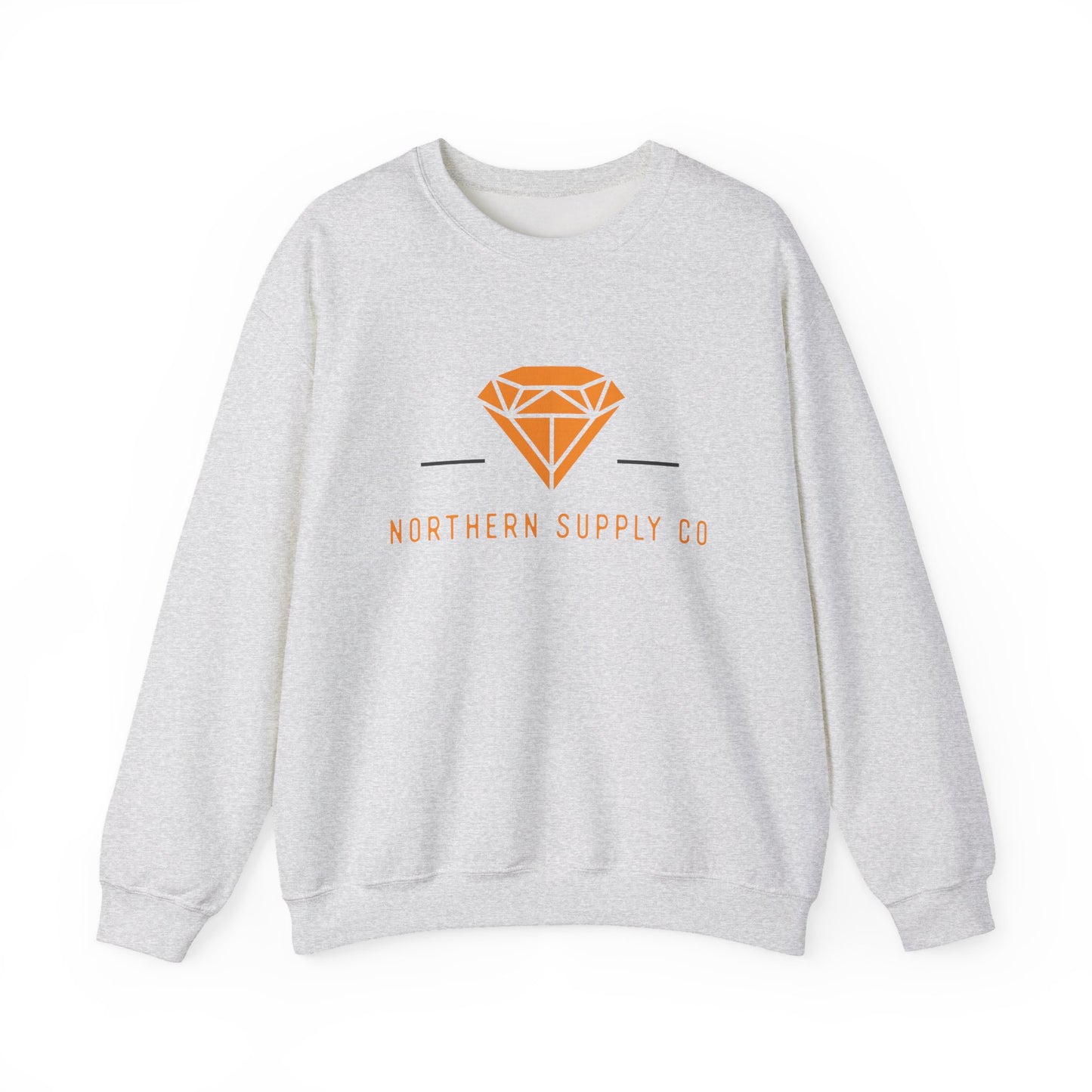 Diamond Life crewneck sweatshirt in grey – Northern Supply Co.