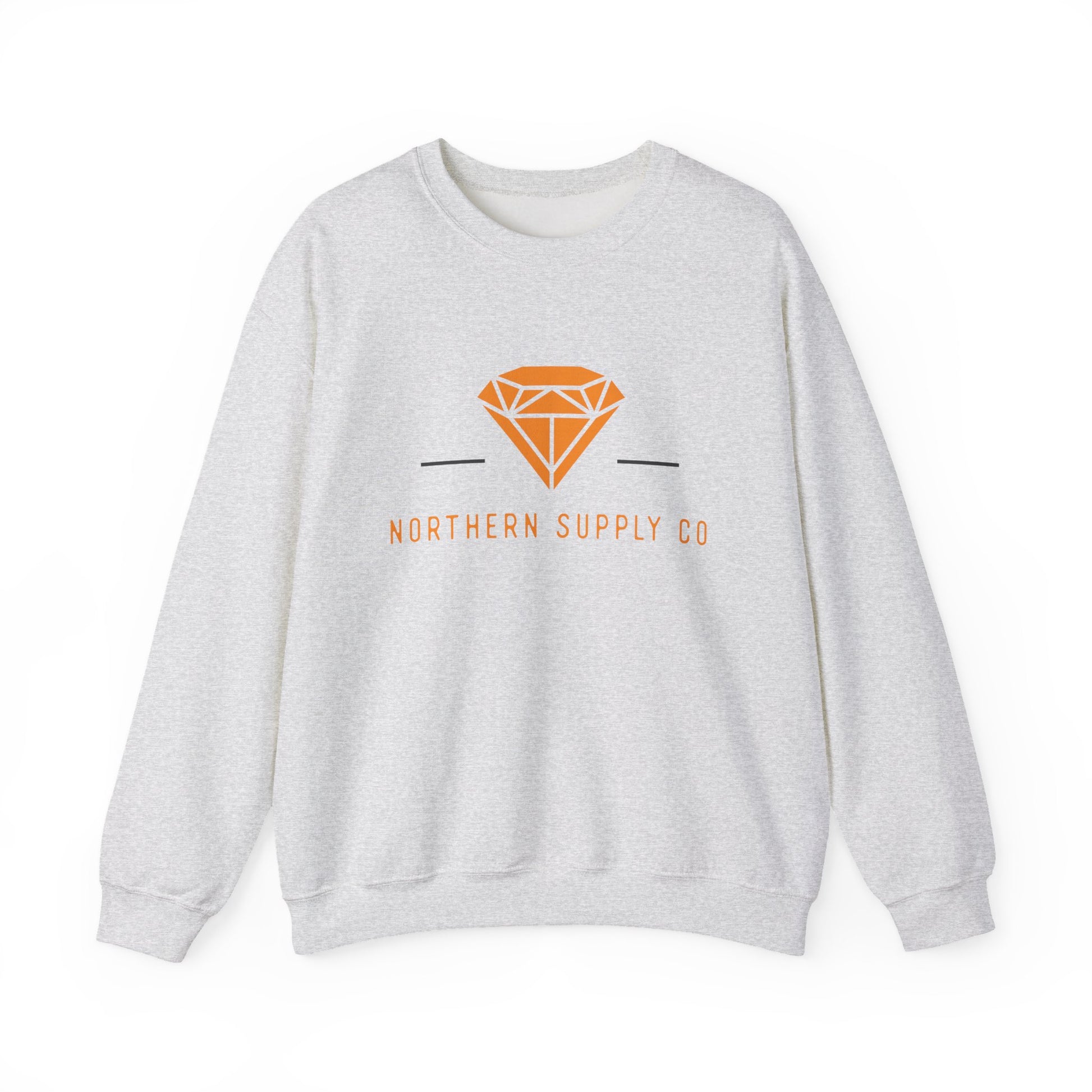 Diamond Life crewneck sweatshirt in grey – Northern Supply Co.
