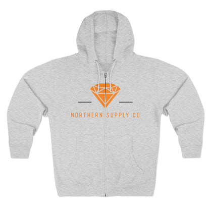 Diamond Full Zip 2-Layer Hood