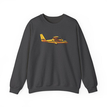 Yellow Twin Otter Heavy Crewneck Sweatshirt