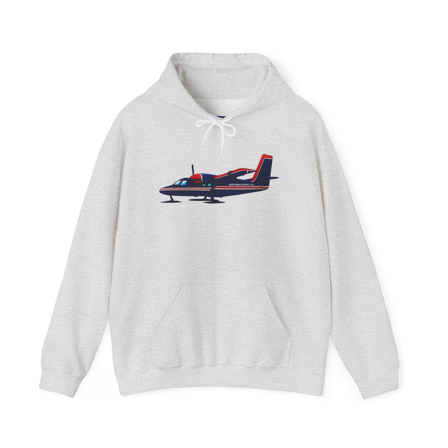 Blue Twin Otter Heavy Hoodie