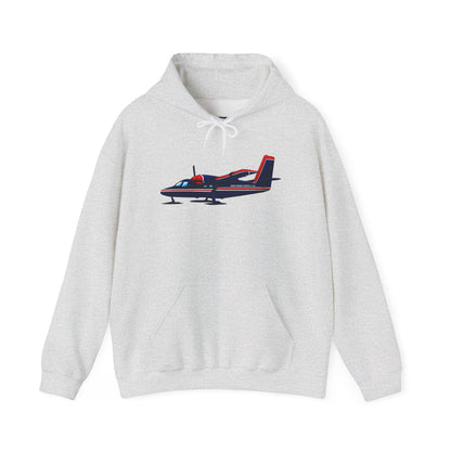 Blue Twin Otter Heavy Hoodie