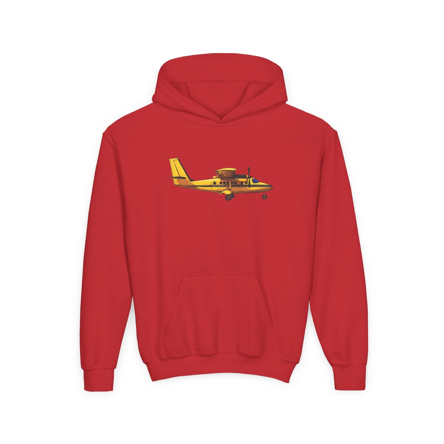 Yellow Twin Otter Youth Hoodie