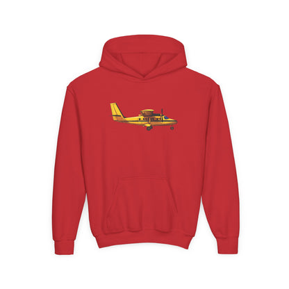 Yellow Twin Otter Youth Hoodie