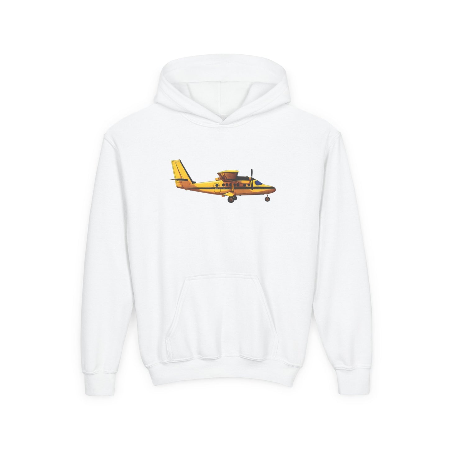 Yellow Twin Otter Youth Hoodie