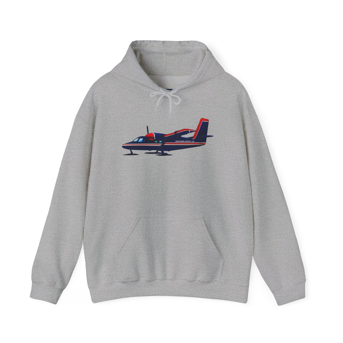 Blue Twin Otter Heavy Hoodie