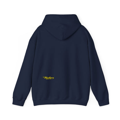 Yellow Twin Otter Heavy Hoodie