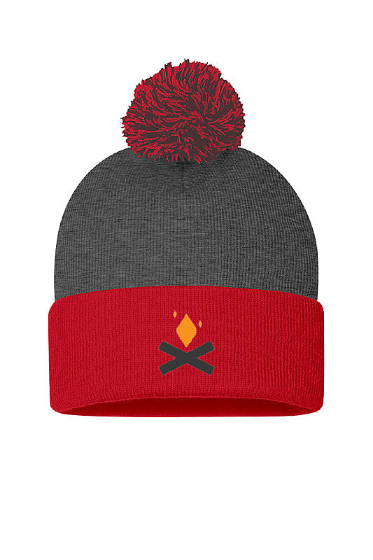 Dark Heather Grey/Red