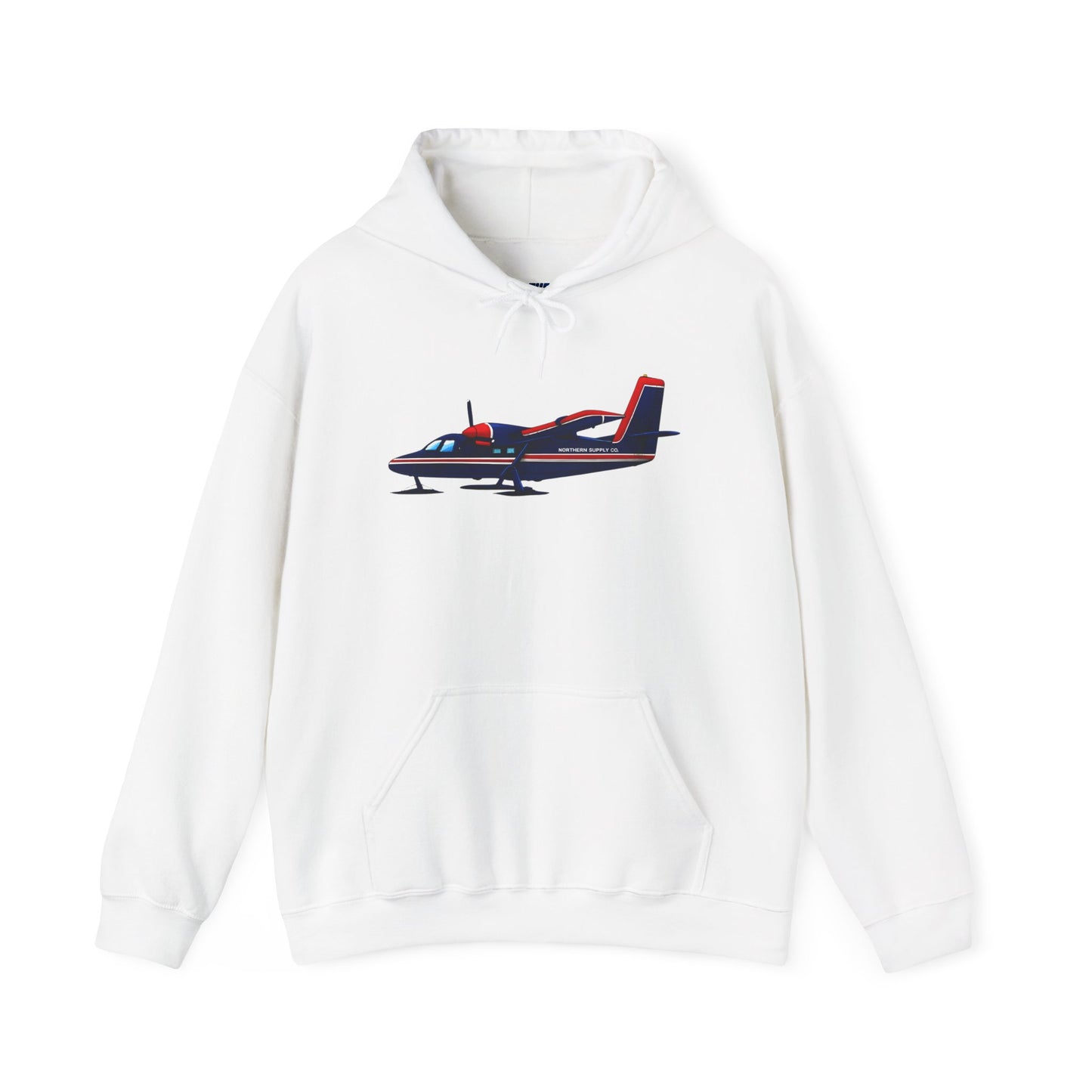 Blue Twin Otter Heavy Hoodie