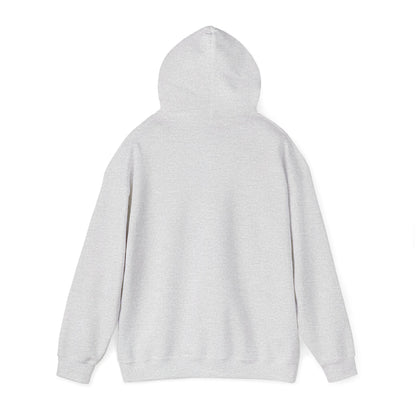 Back of Stoic Raven small logo hoodie in grey – Northern Supply Co.