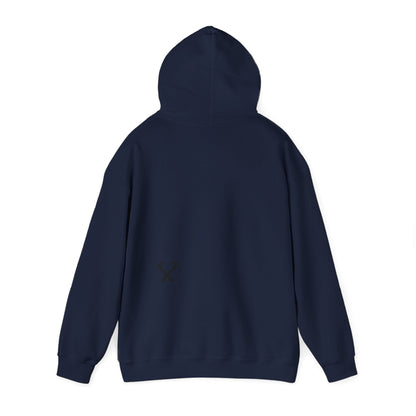 Back of Miners Cap hoodie in navy – Northern Supply Co.
