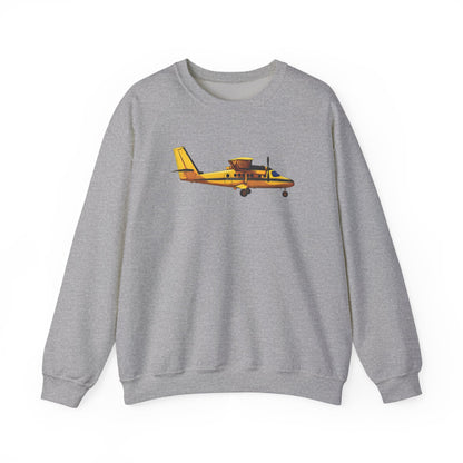 Yellow Twin Otter Heavy Crewneck Sweatshirt