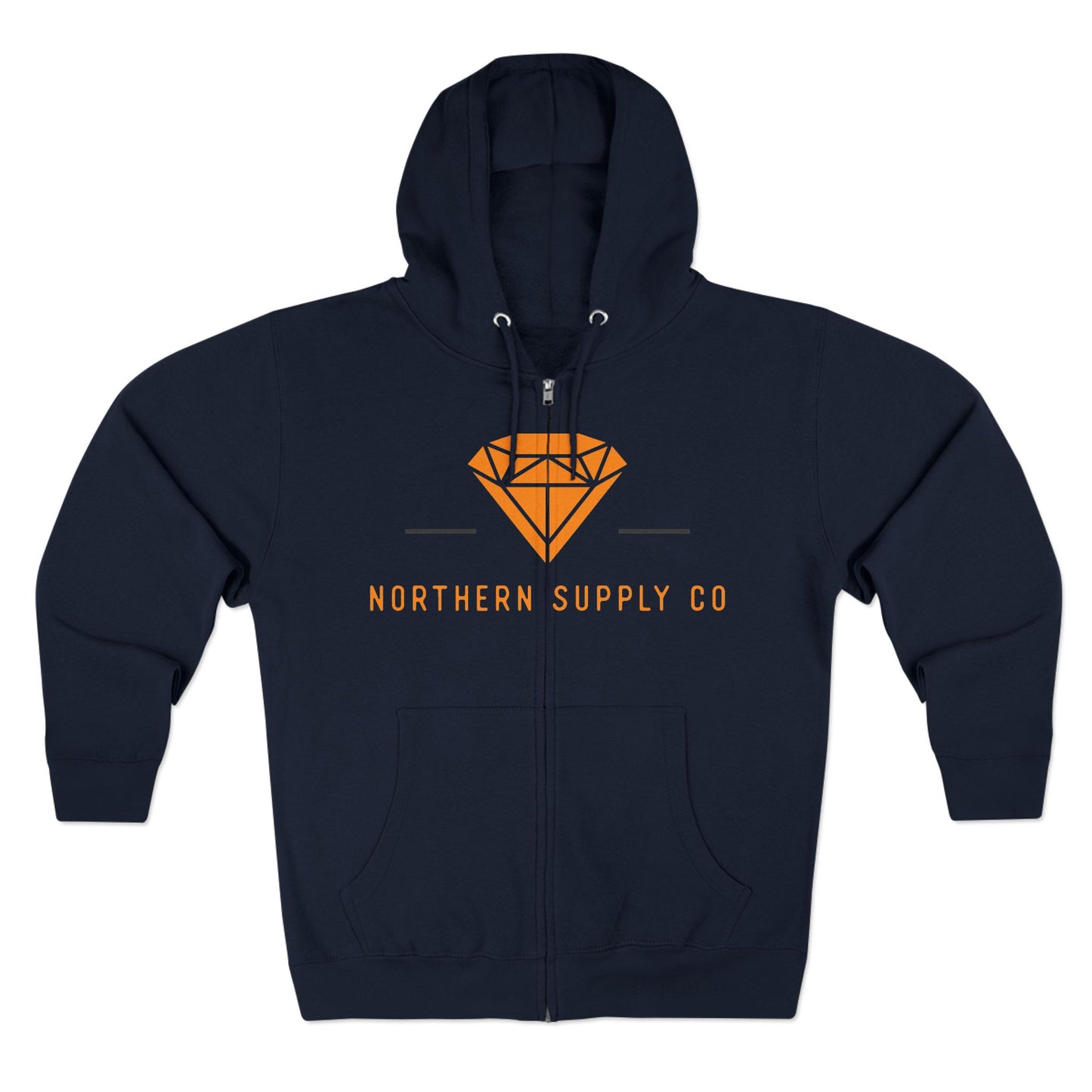 Diamond Full Zip 2-Layer Hood