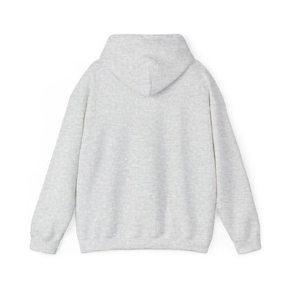 Back of Stoic Raven small logo hoodie in grey – Northern Supply Co.