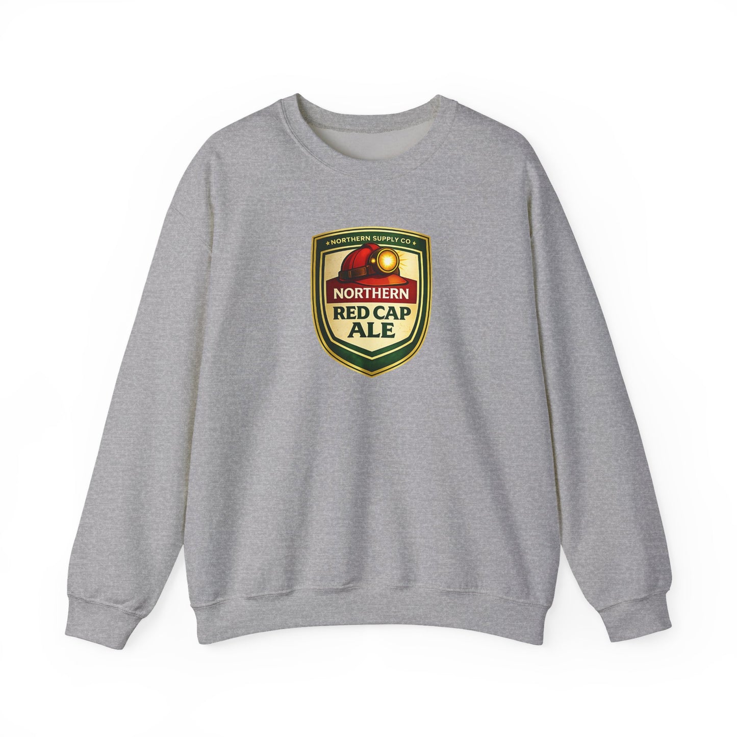 Red Cap Label Sweatshirt
