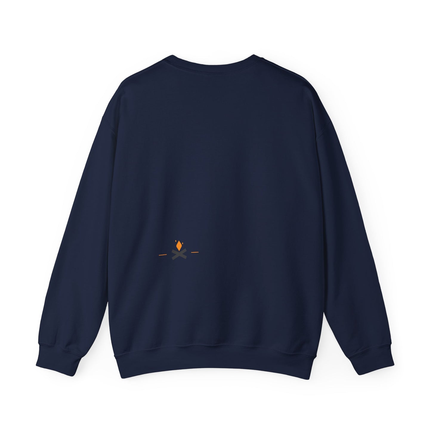 Back of Diamond Life crewneck sweatshirt in navy – Northern Supply Co.