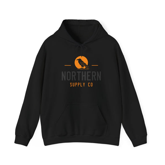 Stoic Raven hoodie in black – Northern Supply Co.