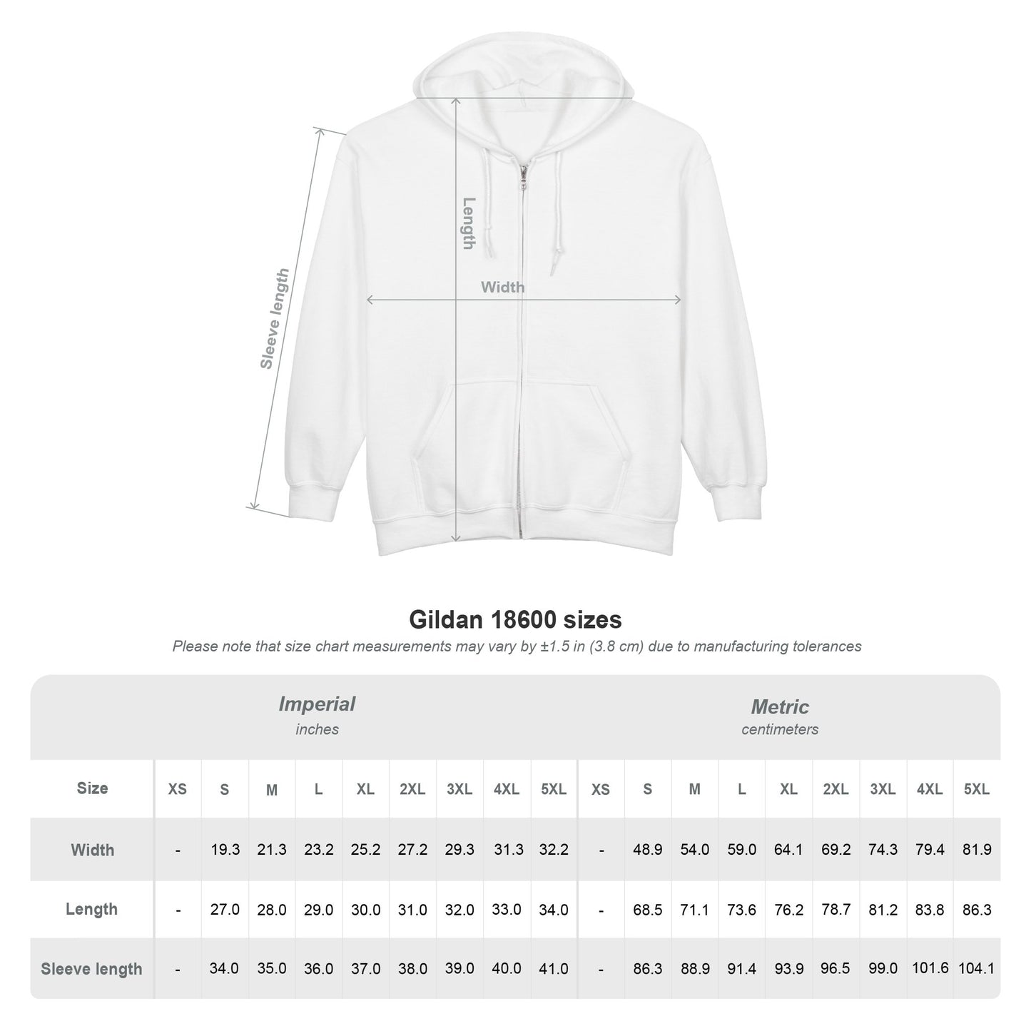 EKATI Bears Zip-Up Hoodie