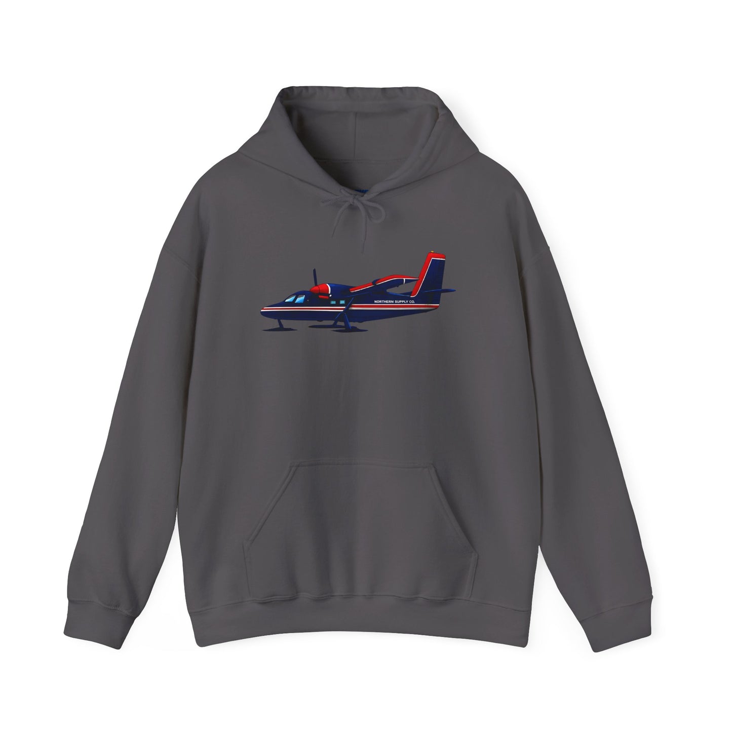 Blue Twin Otter Heavy Hoodie