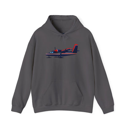 Blue Twin Otter Heavy Hoodie
