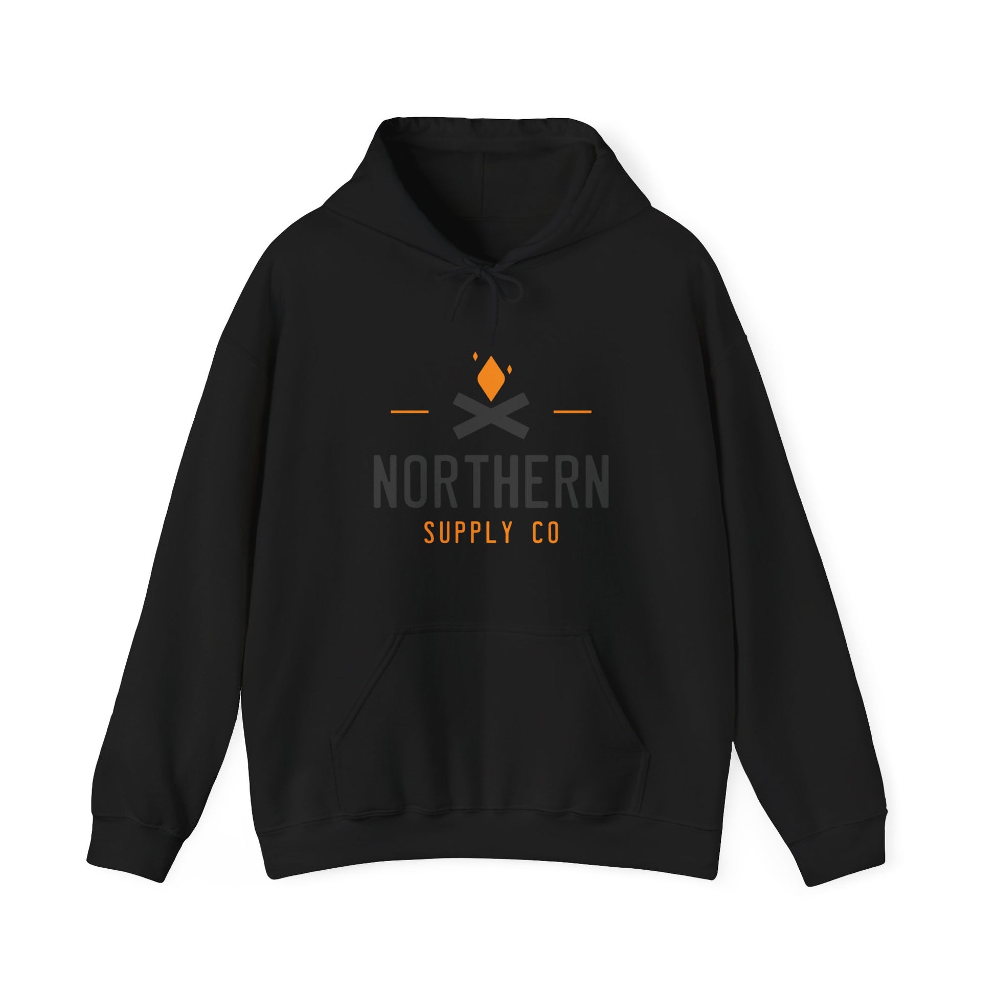 Campfire hoodie in black – Northern Supply Co.