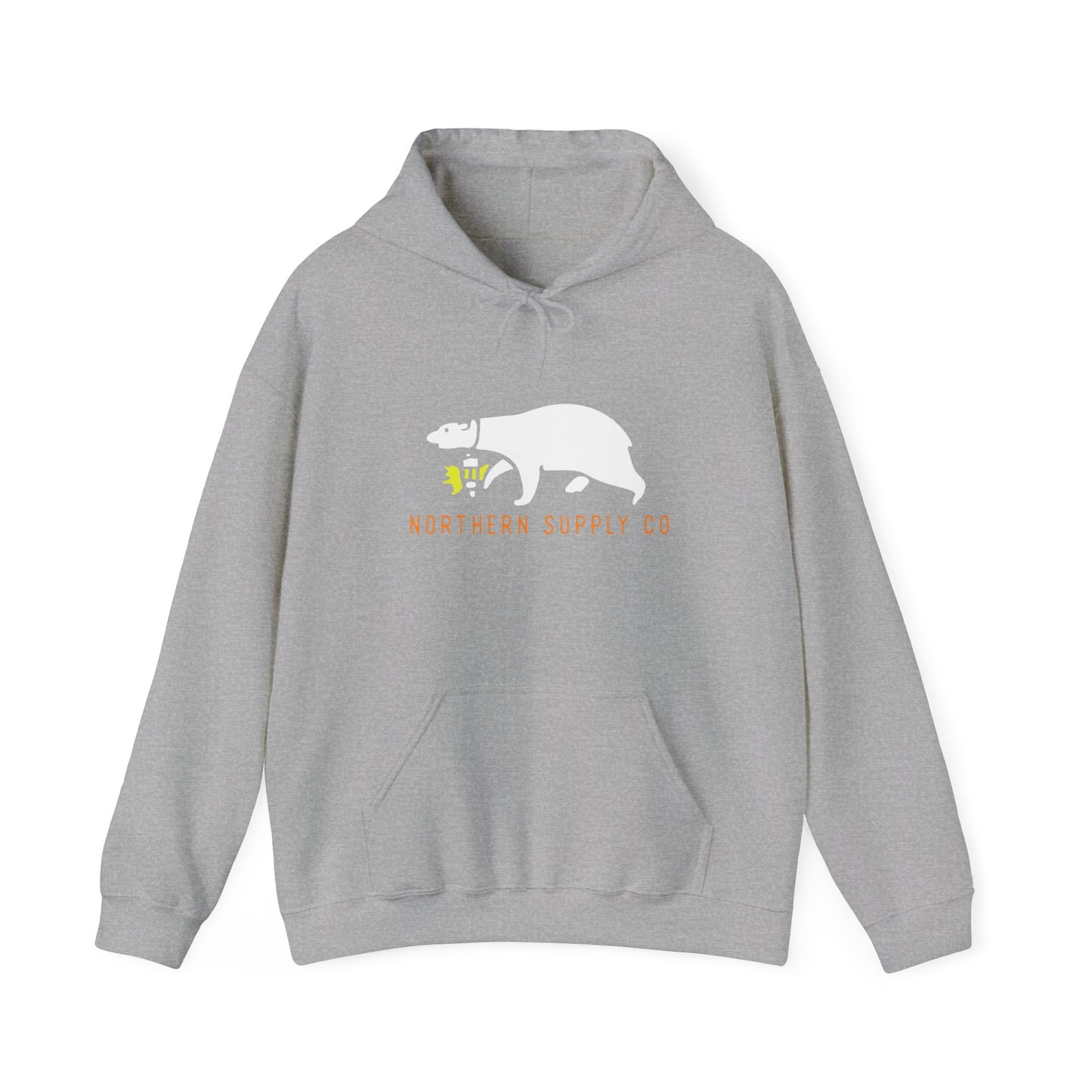 Rescue Bear hoodie in grey – Northern Supply Co.