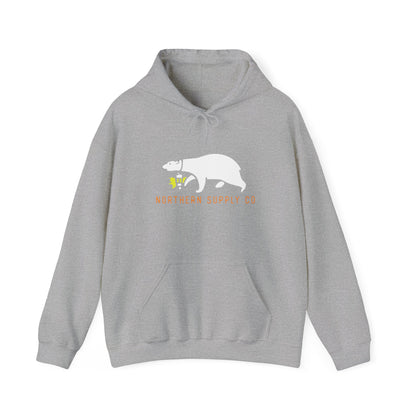 Rescue Bear hoodie in grey – Northern Supply Co.