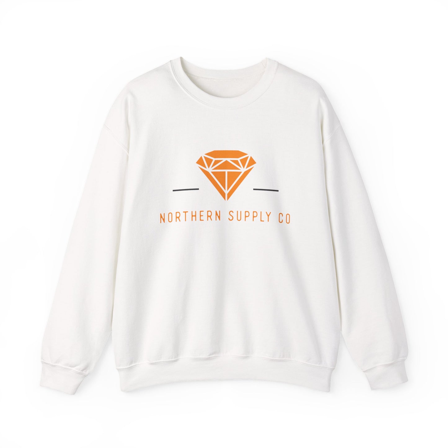 Diamond Life crewneck sweatshirt in white – Northern Supply Co.
