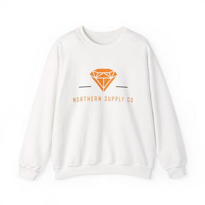 Diamond Life crewneck sweatshirt in white – Northern Supply Co.