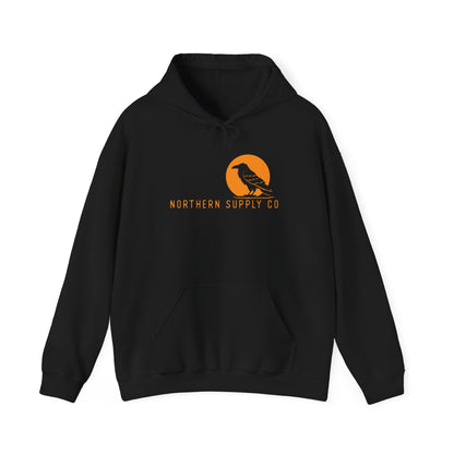 Stoic Raven small logo hoodie in black – Northern Supply Co.