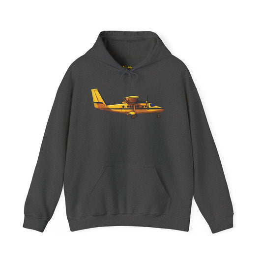 Yellow Twin Otter Heavy Hoodie