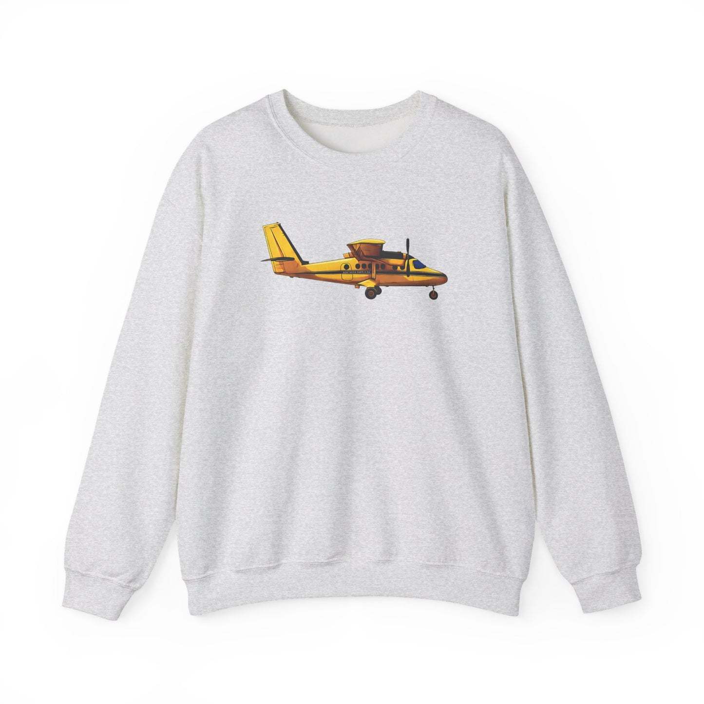 Yellow Twin Otter Heavy Crewneck Sweatshirt