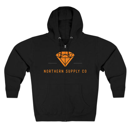 Diamond Full Zip 2-Layer Hood